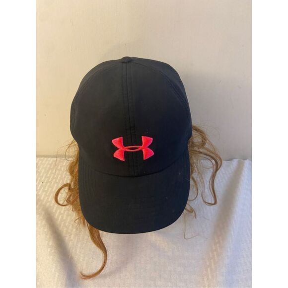 UA Under Armour  baseball cap Womens os black pink - Picture 1 of 3